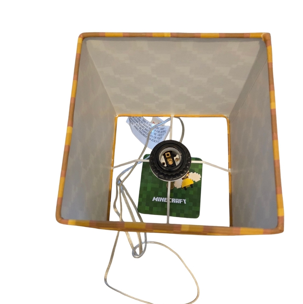 Minecraft Bee Honeycomb Desk Lamp - Picture 3 of 6